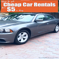 How to Get Cheap Car Rentals for $5 a day